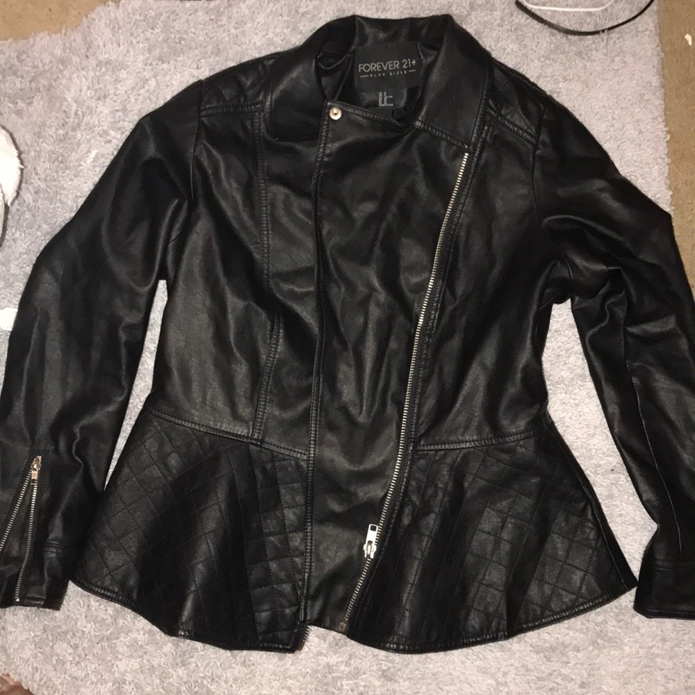 Leather jacket